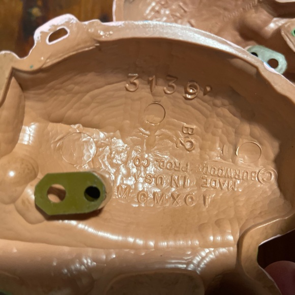 Vintage Cactus Small Plastic Wall Hanging Trio - Picture 6 of 7